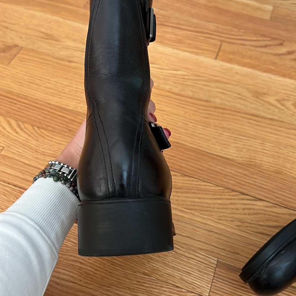 EUC Prada Milano Biker Calf Boot MEN or WOMEN - Picture 6 of 7